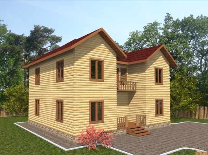 Проект дома 10×9