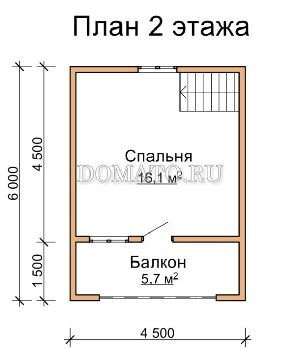 план 2 этажа