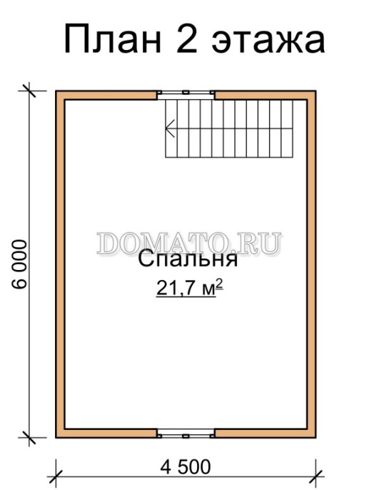 план 2 этажа