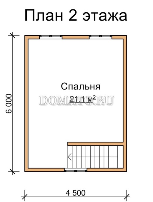 план 2 этажа