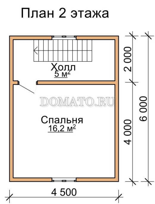 план 2 этажа