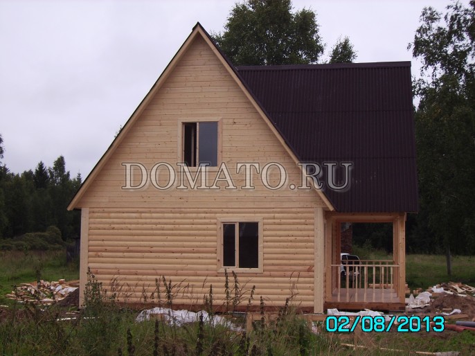 фото дома деревянного под ключ