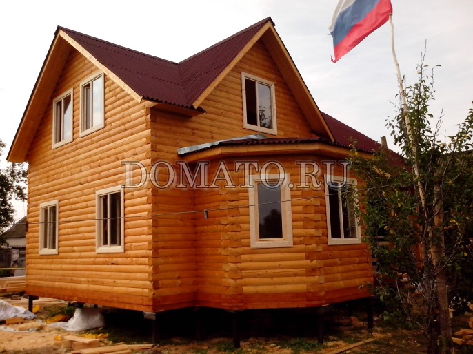 дом для дачи из бруса